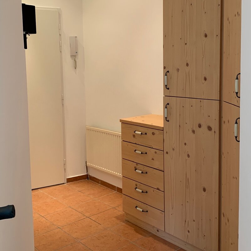 Stauraum im Eingangsbereich 