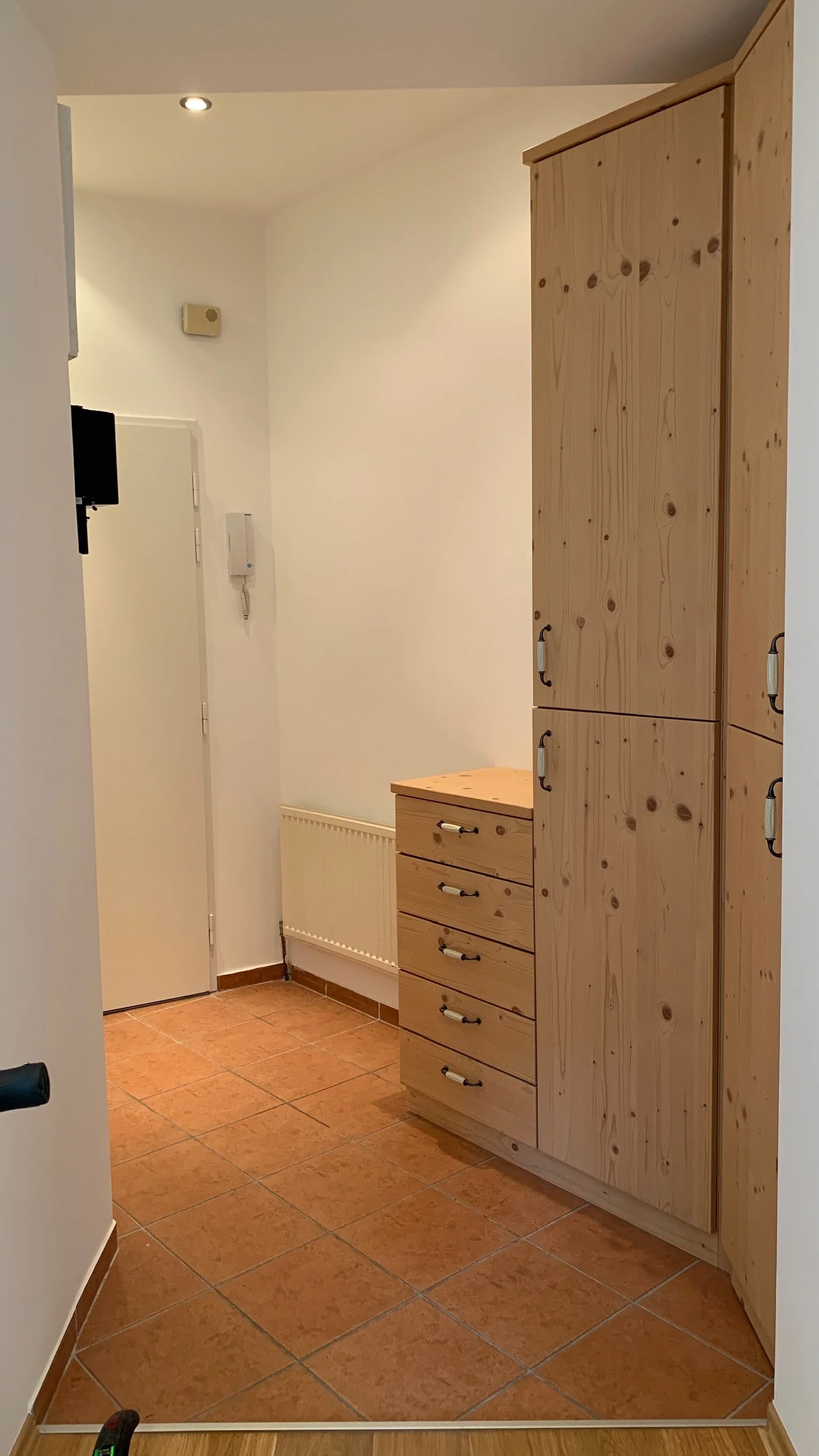 Stauraum im Eingangsbereich 