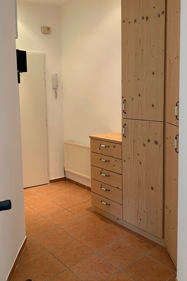 Stauraum im Eingangsbereich 