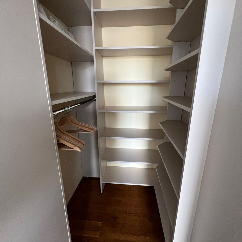 Begehbare Garderobe