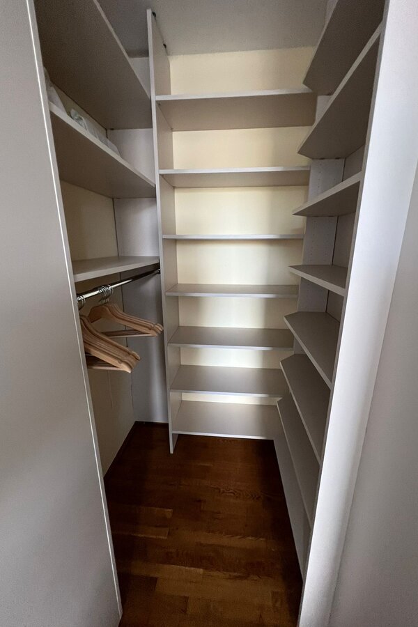 Begehbare Garderobe