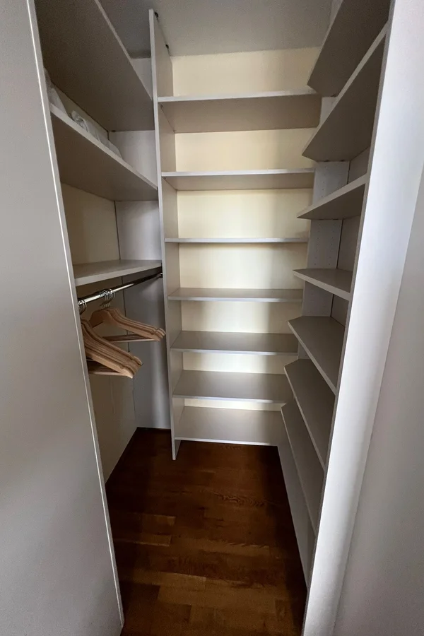 Begehbare Garderobe