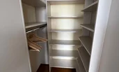 Walk-in cloakroom
