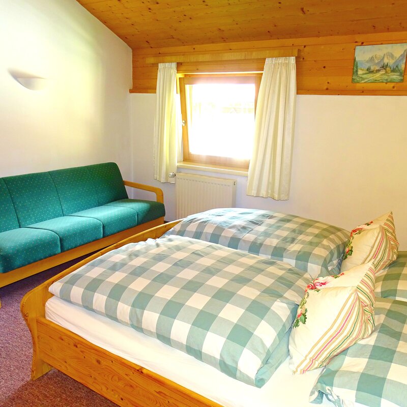 Bedroom and single sofa bed