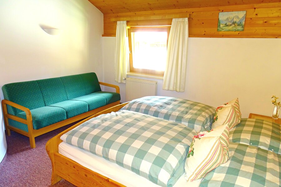 Bedroom and single sofa bed