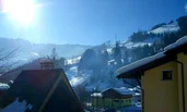 Blick vom Balkon