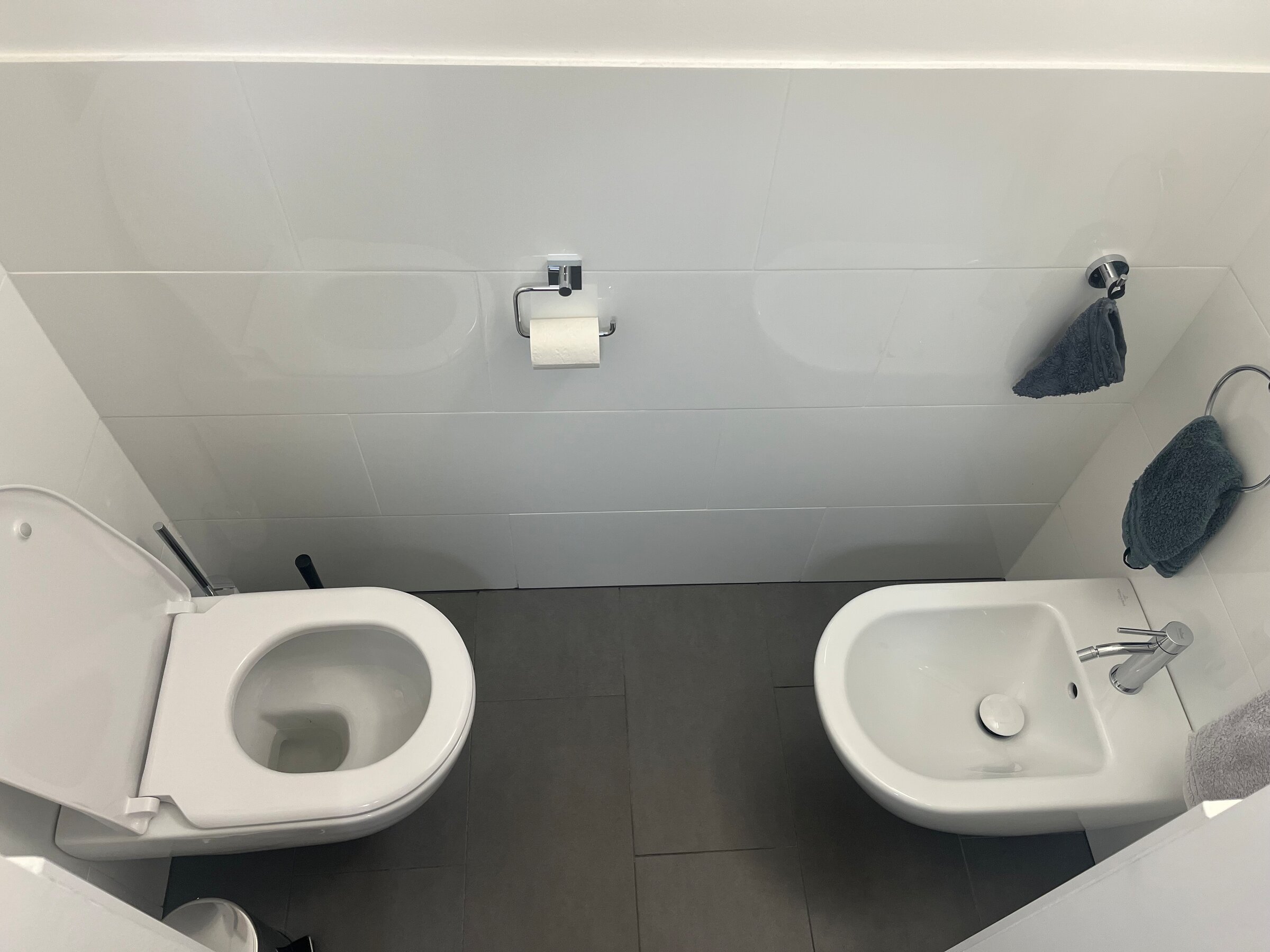 WC und Bidet