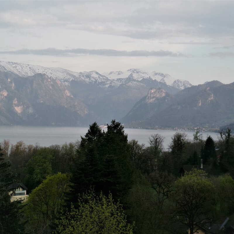 Südblick über See und Berge | © rh