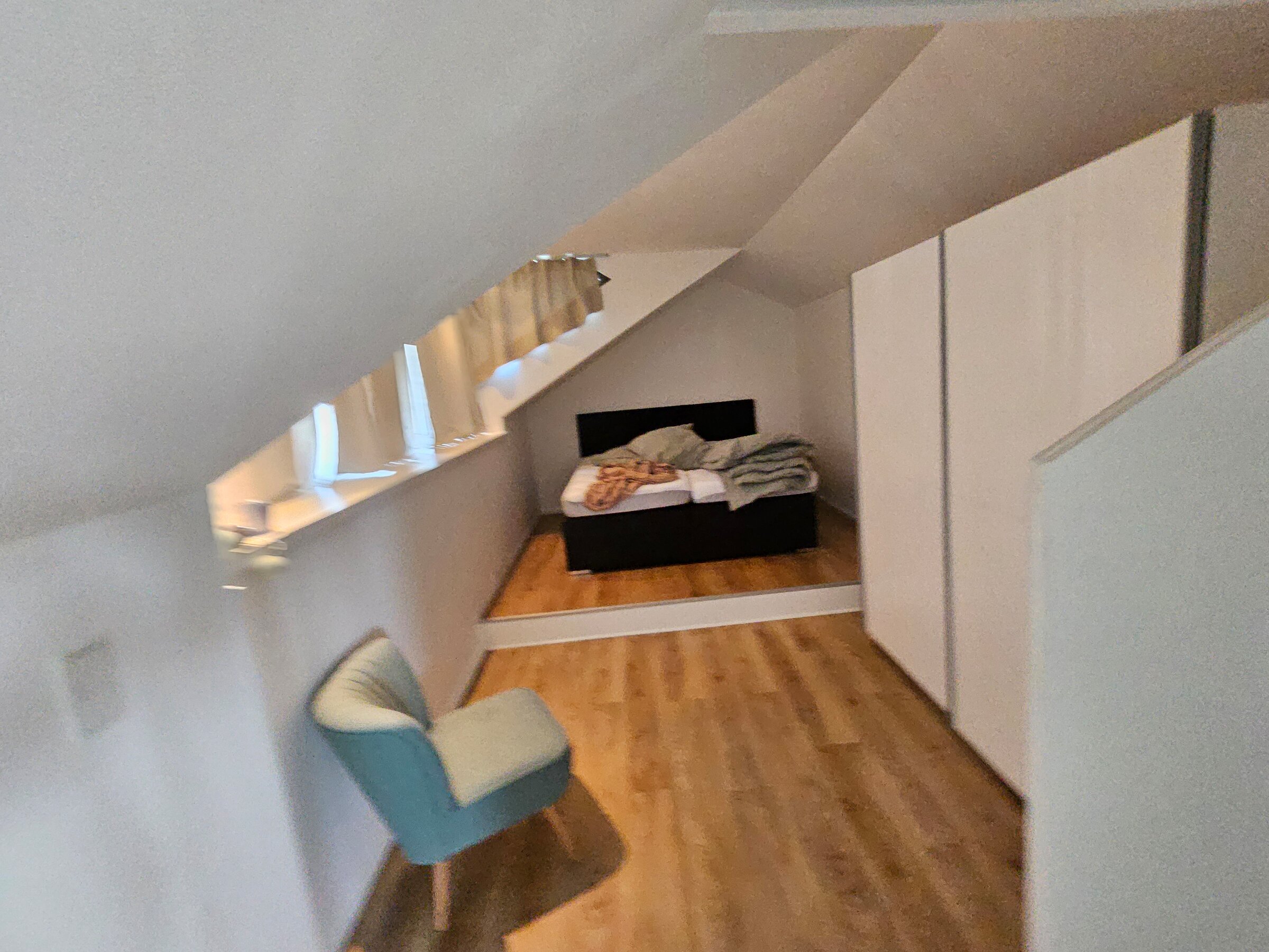 Bedroom with wardrobe