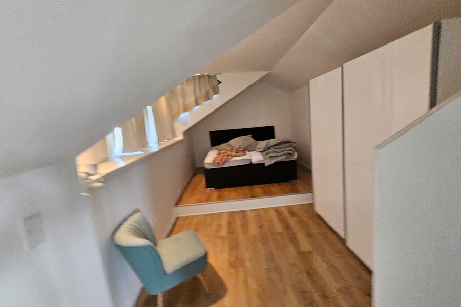 Bedroom with wardrobe