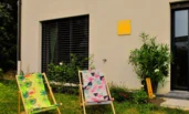 Garden - Flamingo deckchairs