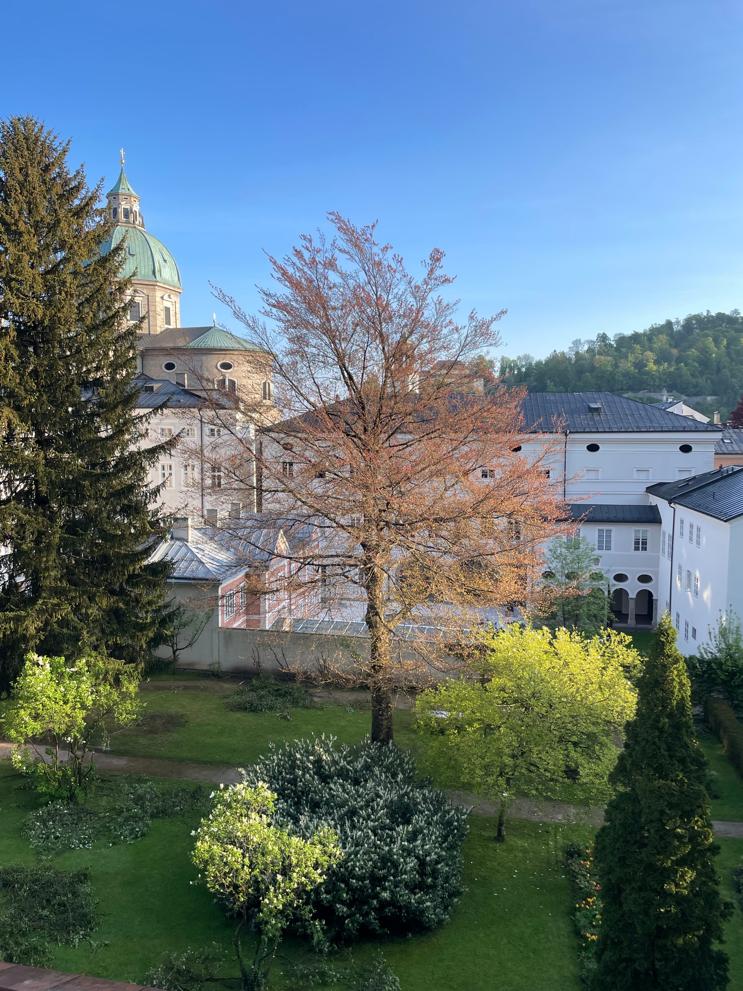 Ausblick Schlafzimmer 