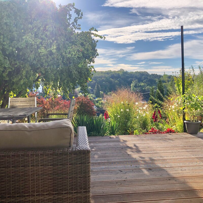 Entspannung auf der Terrasse