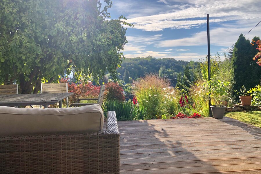 Entspannung auf der Terrasse