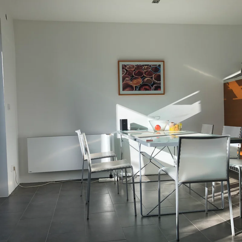 Küche mit Morgensonne