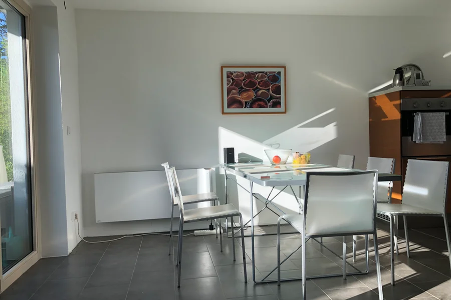 Küche mit Morgensonne