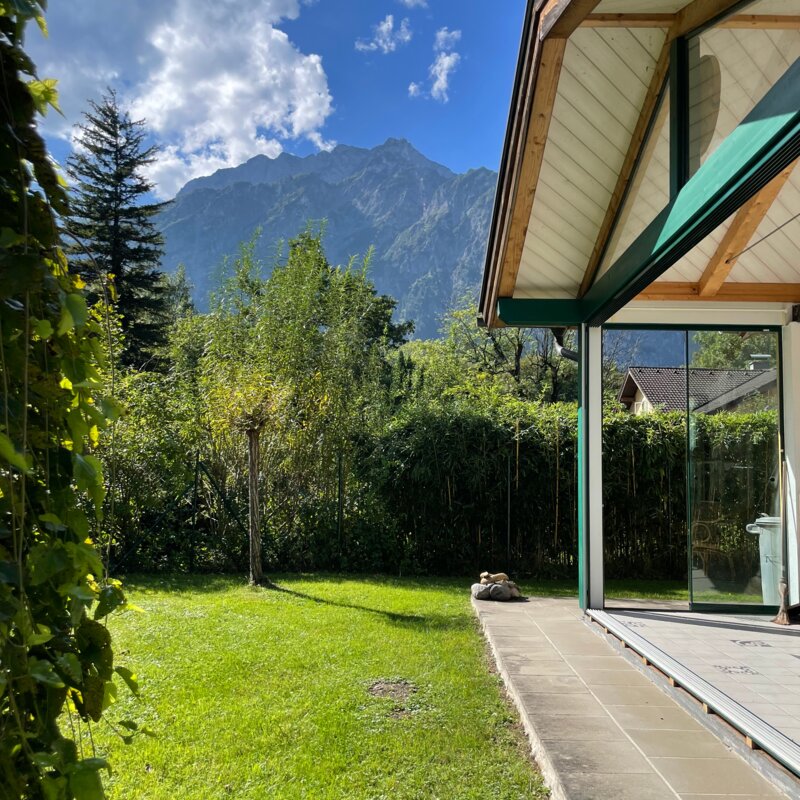 Blick auf den Untersberg