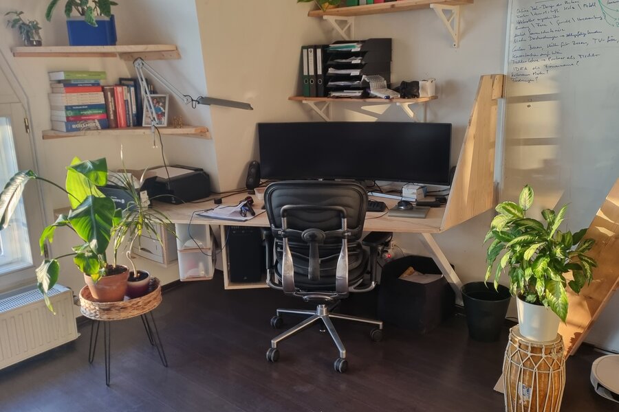 Hier lässt es sich wunderbar in der Sonne arbeiten. | © Skanda