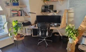 Hier lässt es sich wunderbar in der Sonne arbeiten. | © Skanda