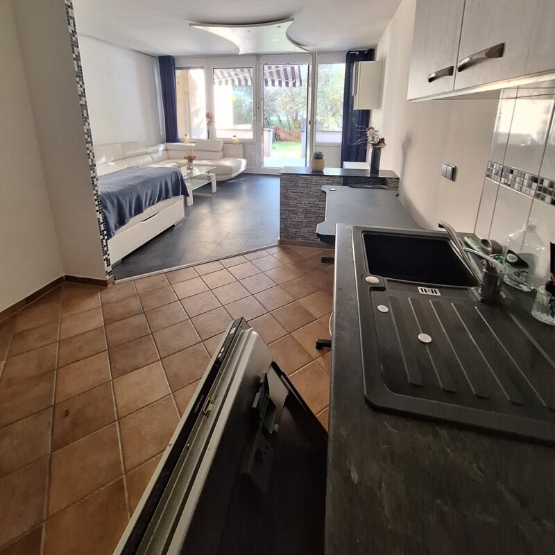 Aussicht aus der Küche