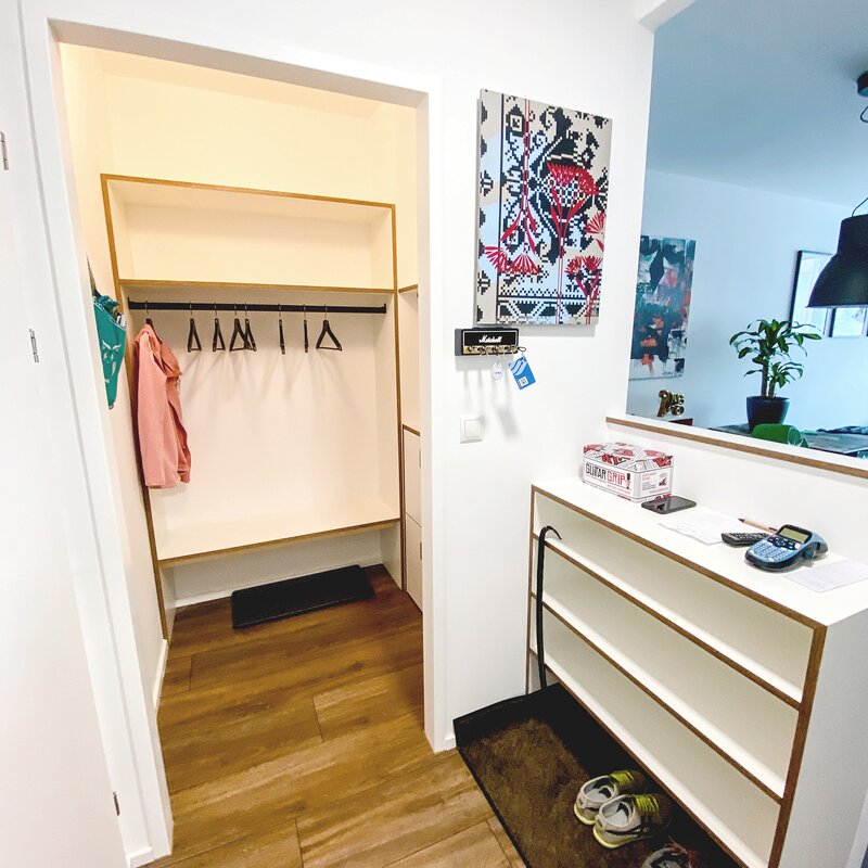 Garderobe Eingangsbereich