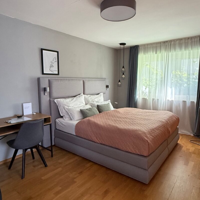 Schlafzimmer Boxspringbett | © Margit Beck