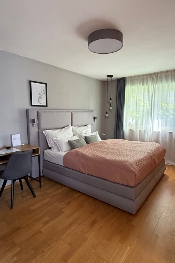 Schlafzimmer Boxspringbett | © Margit Beck