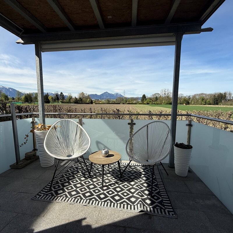 Überdachte Terrasse