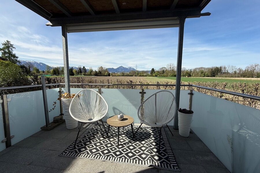 Überdachte Terrasse