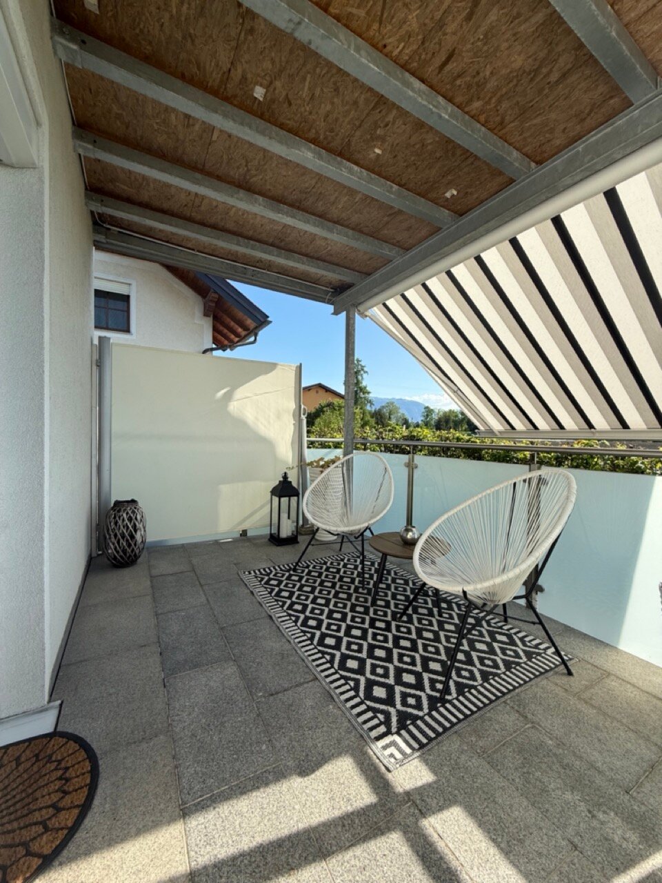 Überdachte Terrasse