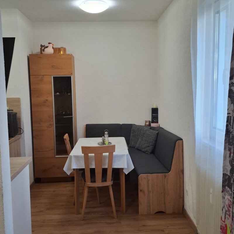 Dining and living area