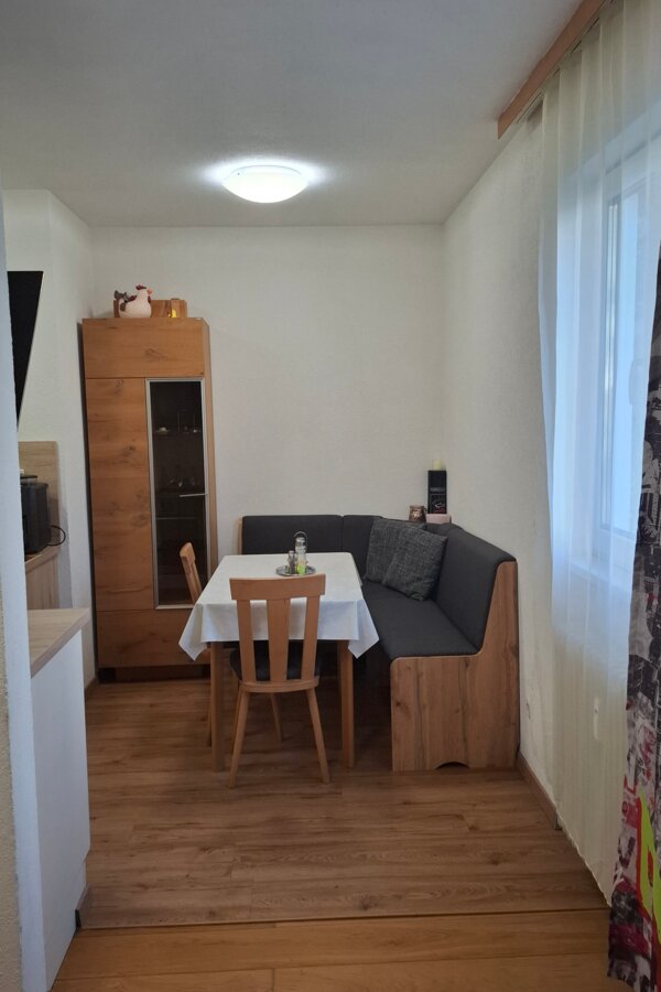 Dining and living area