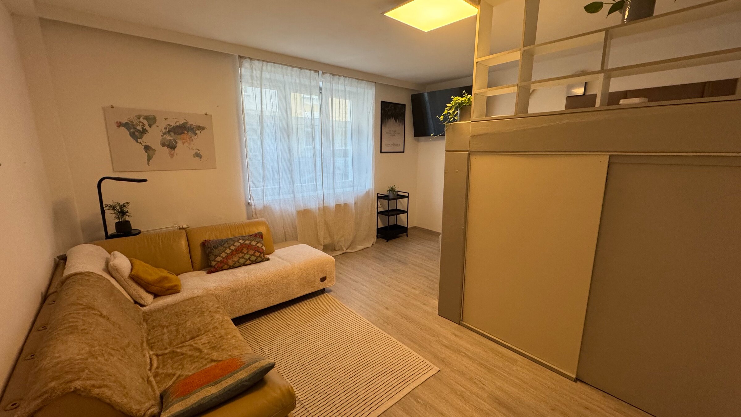Living/bedroom 