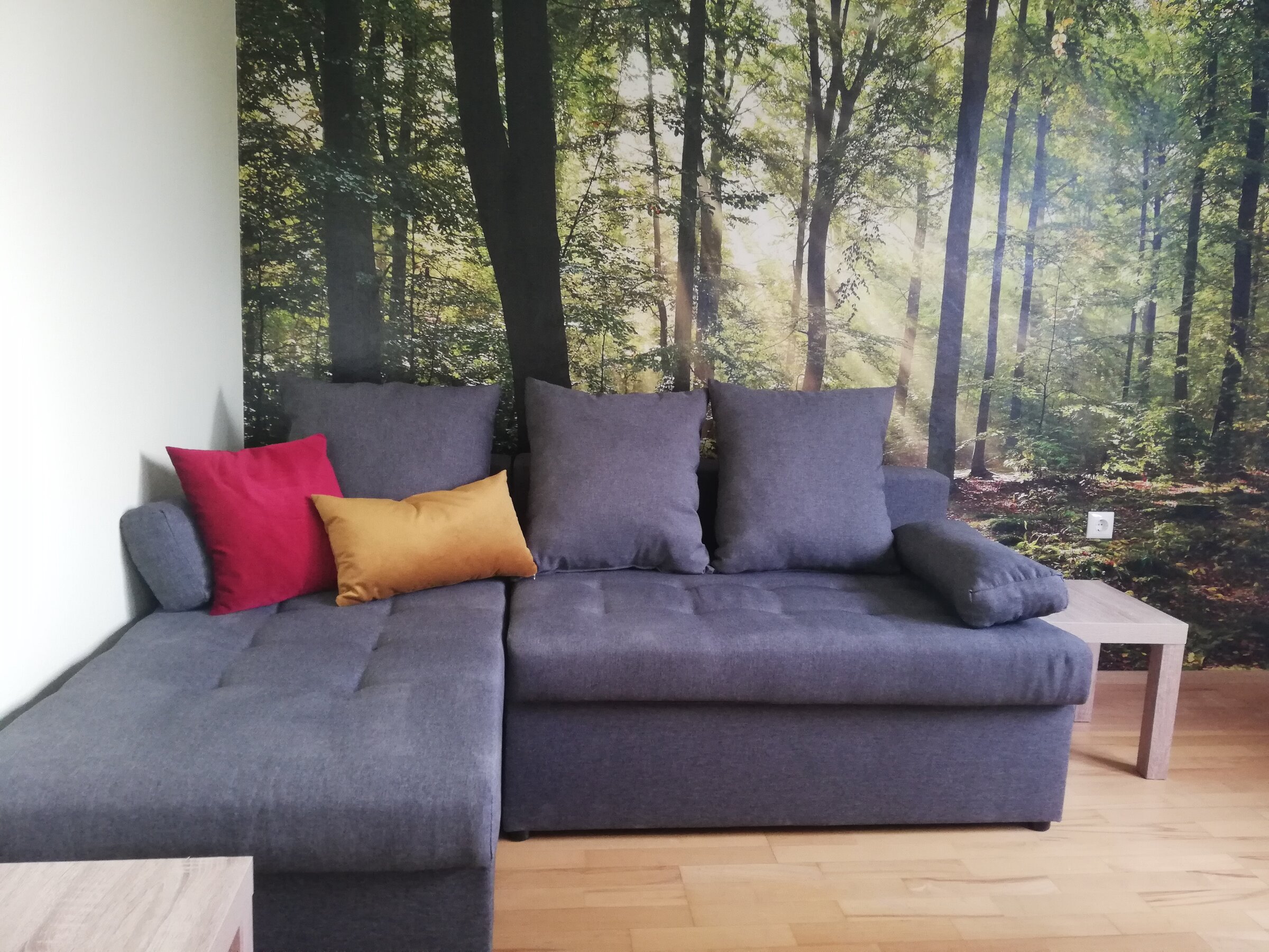 Wohnzimmer mit Schlafcouch | © Wolfgang Müller