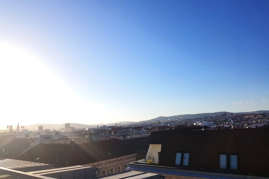 Dachterrassenblick