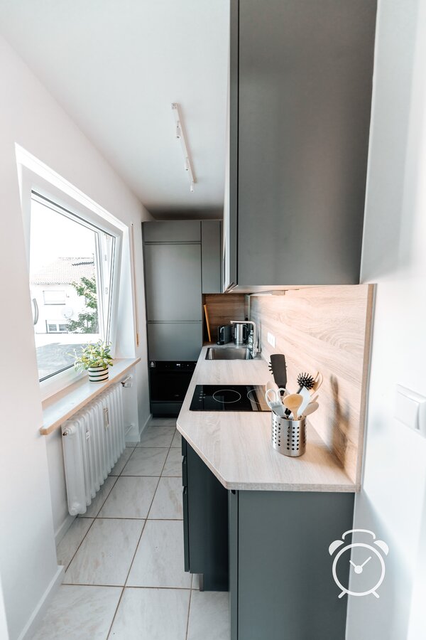 Neue moderne Küche mit Top-Ausstattung.