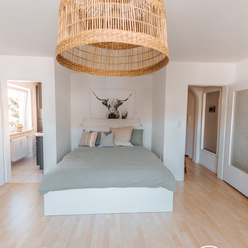 Gemütlicher Schlafplatz.