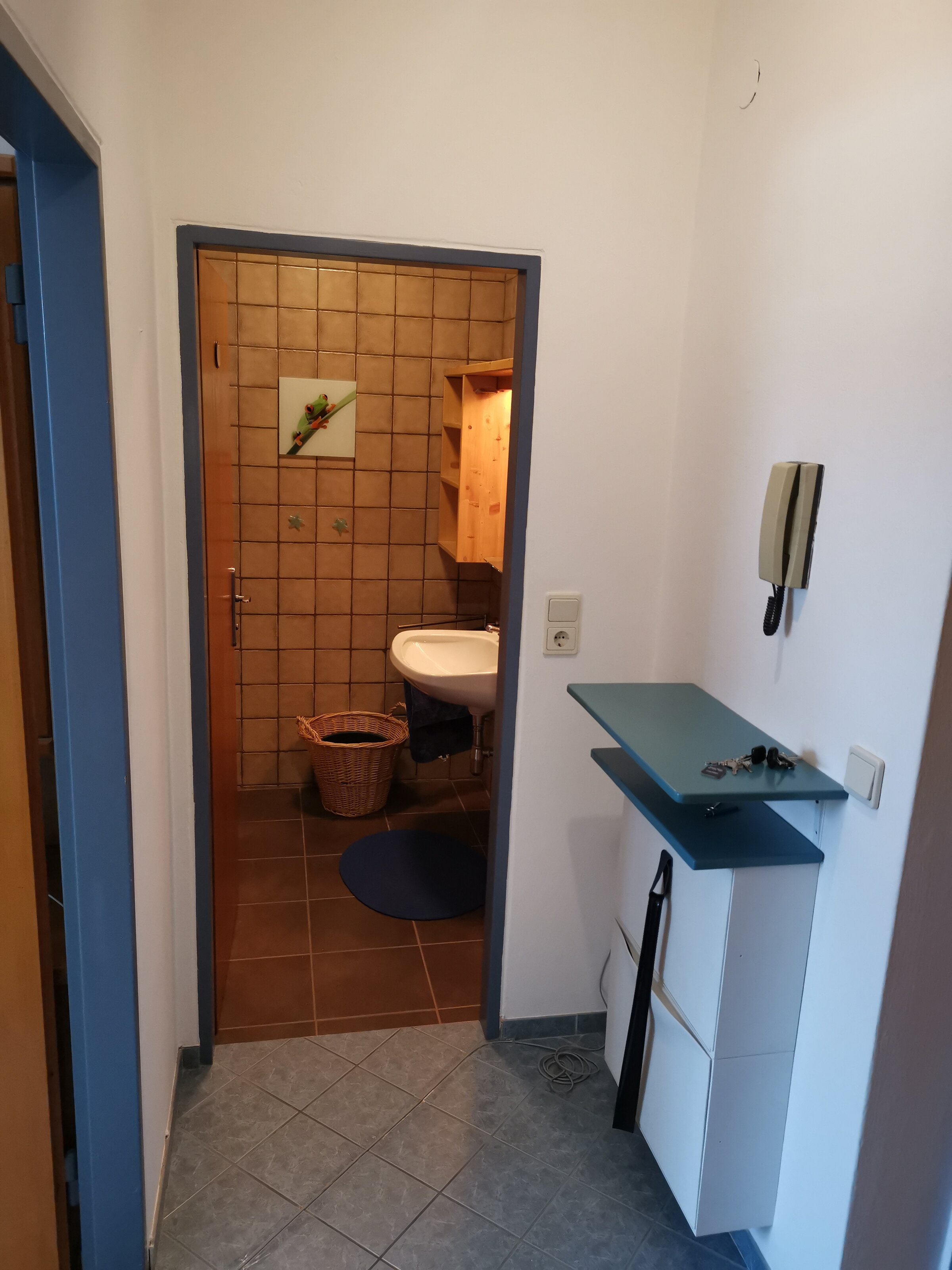 Blick Richtung Badezimmer