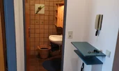 Blick Richtung Badezimmer
