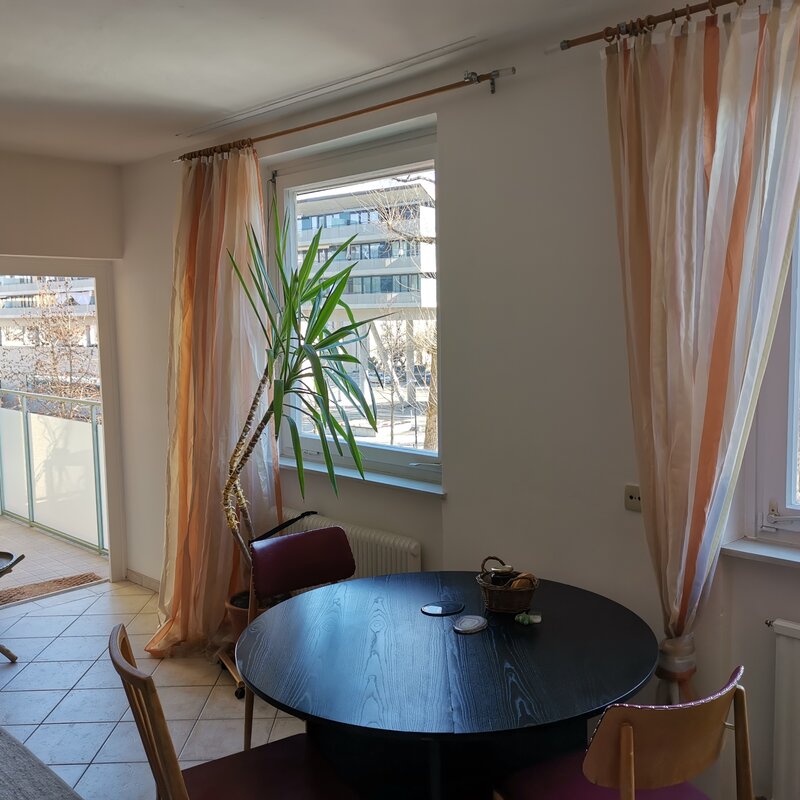 Blick Richtung Balkon