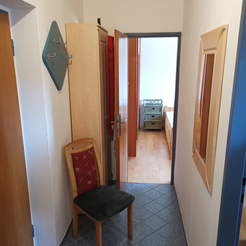 Blick Richtung Schlafzimmer