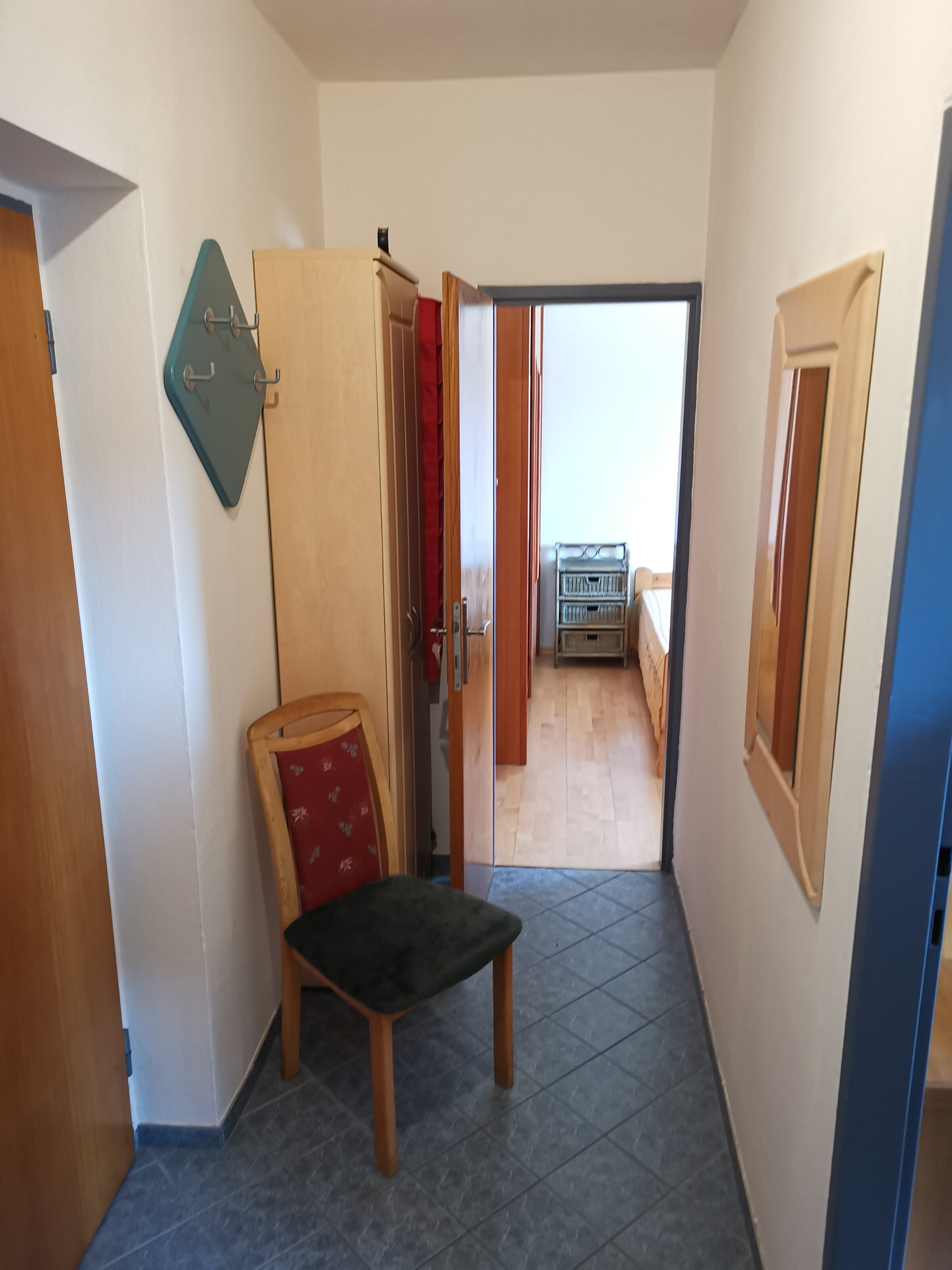 Blick Richtung Schlafzimmer