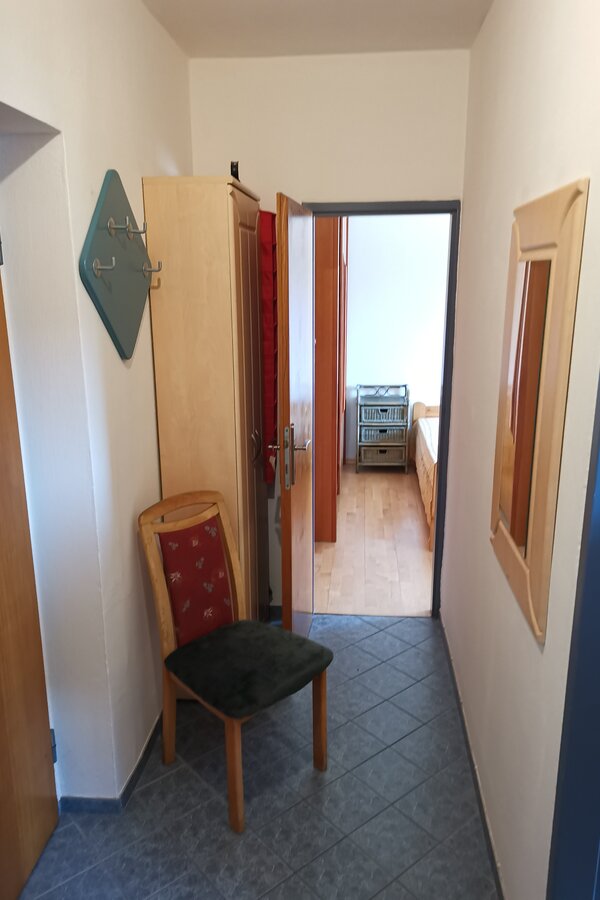 Blick Richtung Schlafzimmer