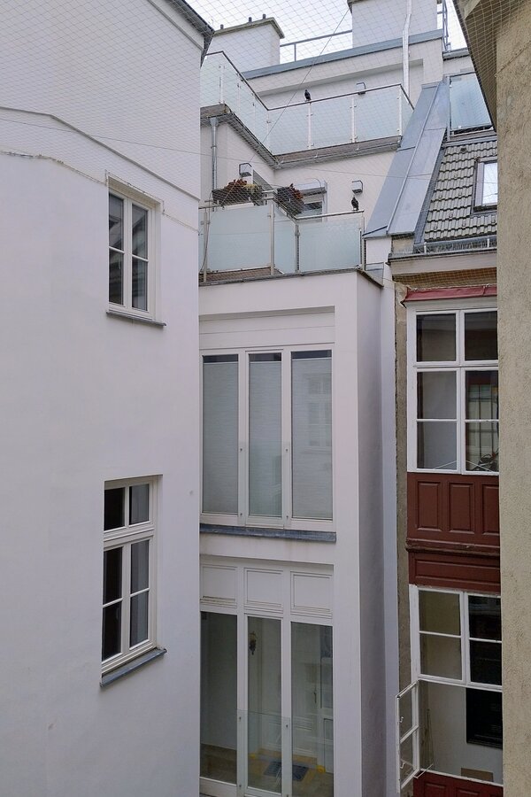 Blick in den Innenhof