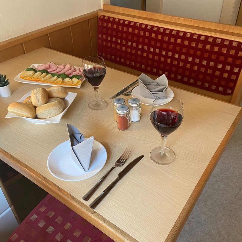 Essbereich in der Küche 