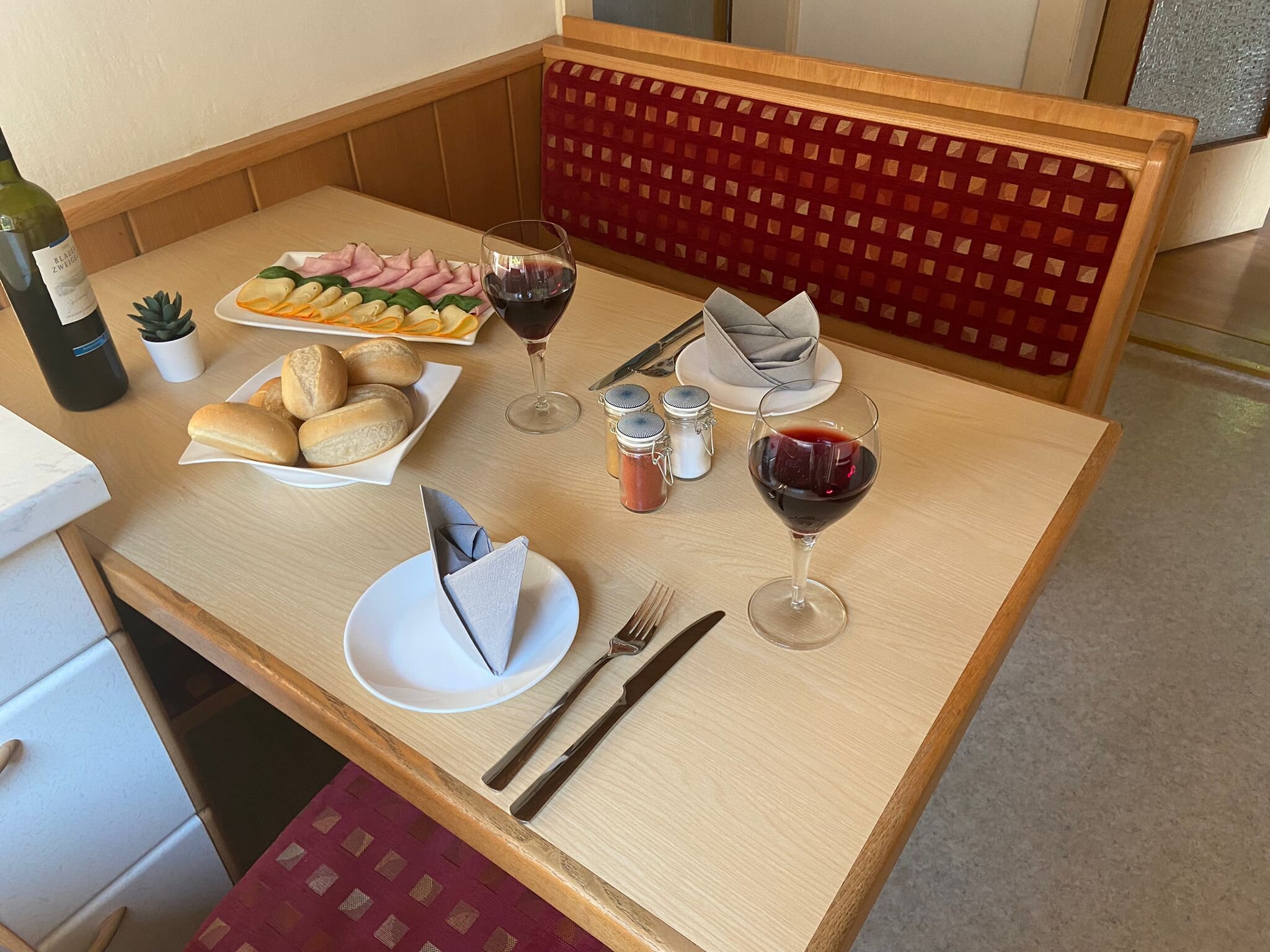 Essbereich in der Küche 