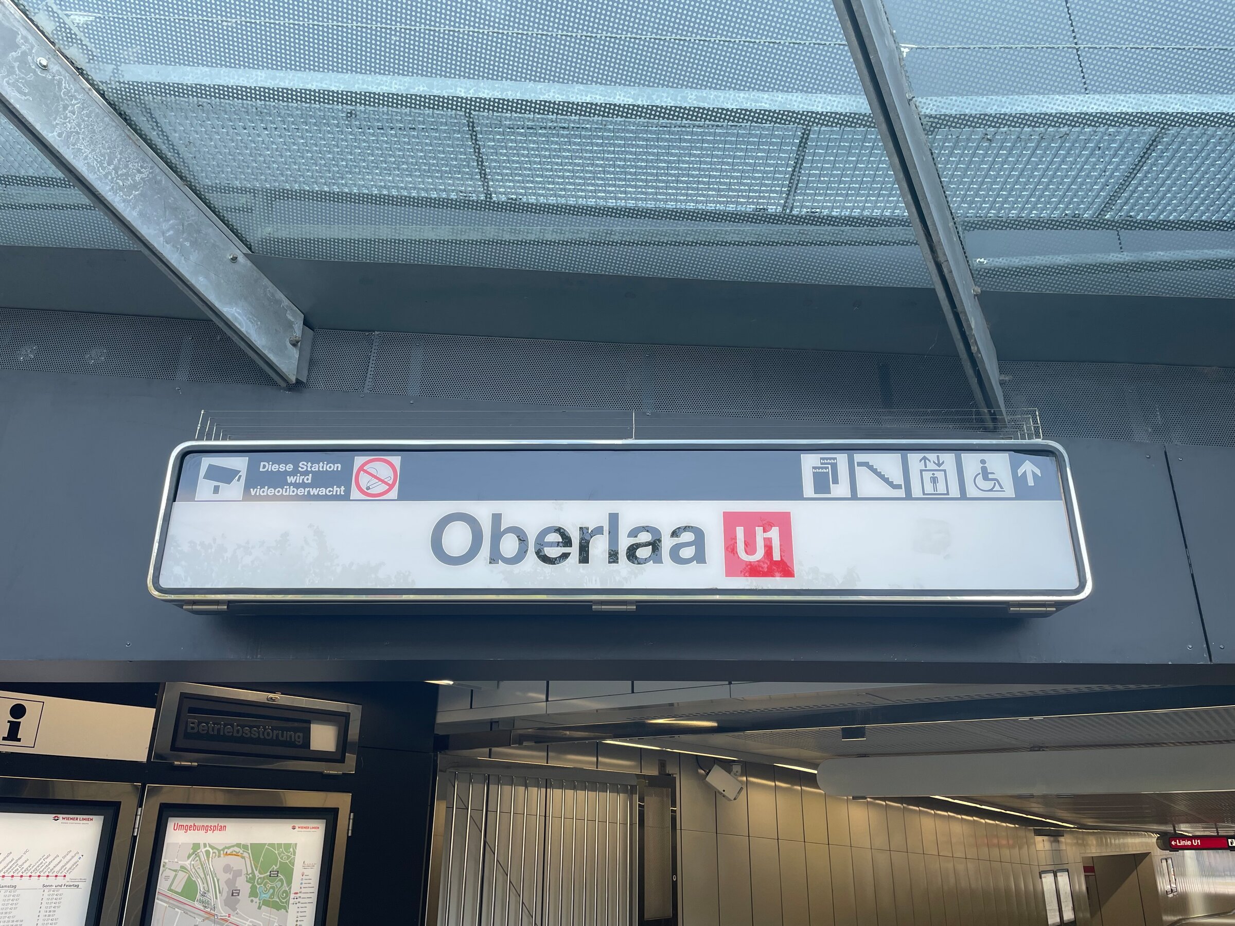 Befindet sich direkt an der Unterkunft