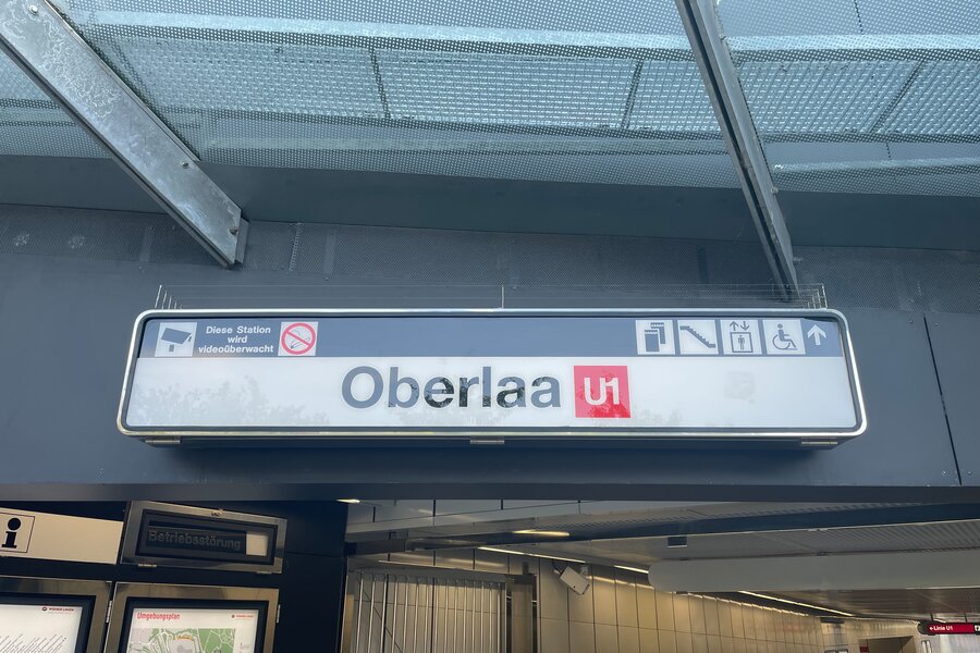 Befindet sich direkt an der Unterkunft