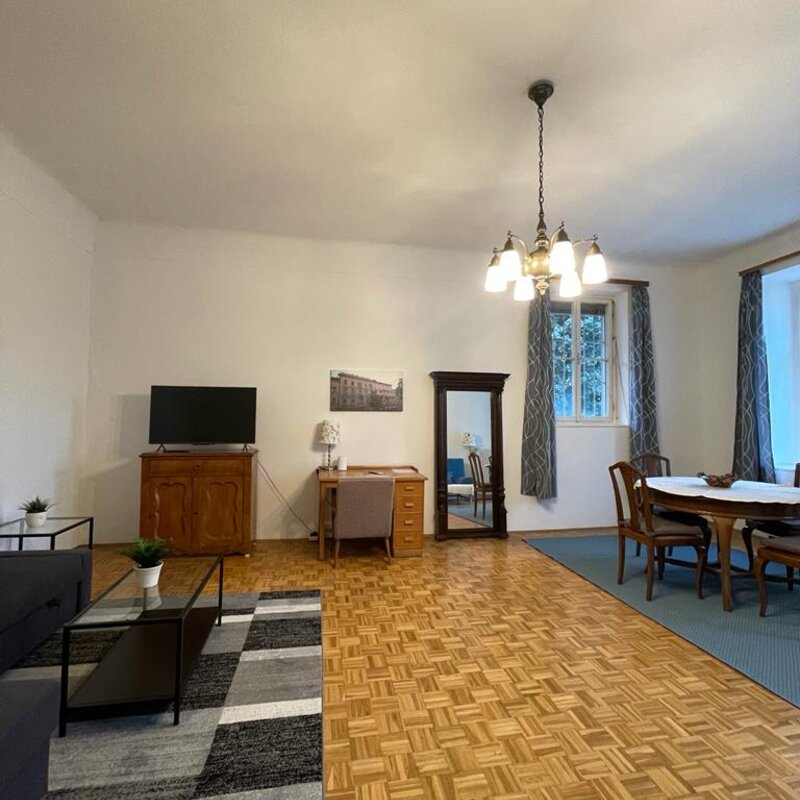 Wohnzimmer mit 2 Schlafsofas | © Georg Franz