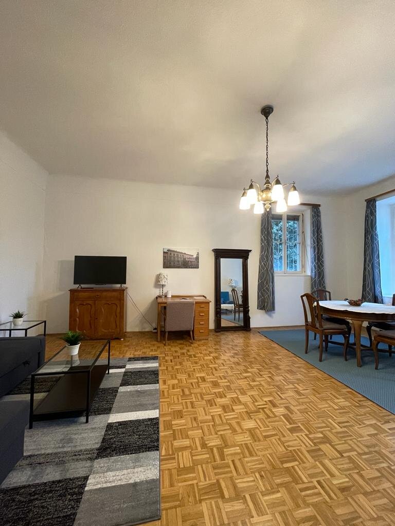 Wohnzimmer mit 2 Schlafsofas | © Georg Franz